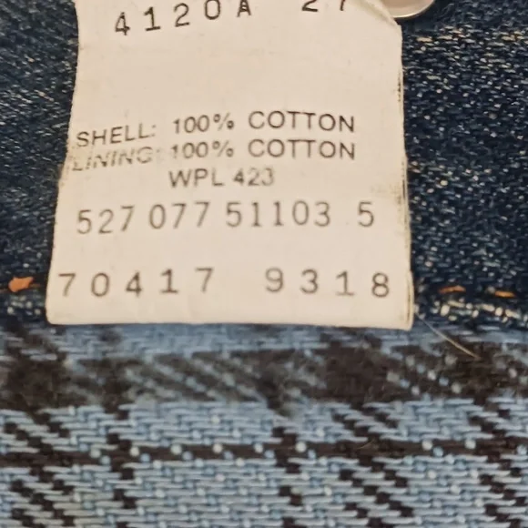 Levi's vintage lined jean jacket - Picture 5 of 8
